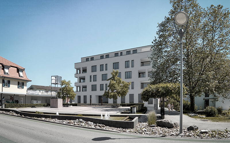 Neubau Seniorenwohnungen am Dorfplatz Neubau Seniorenwohnungen am Dorfplatz