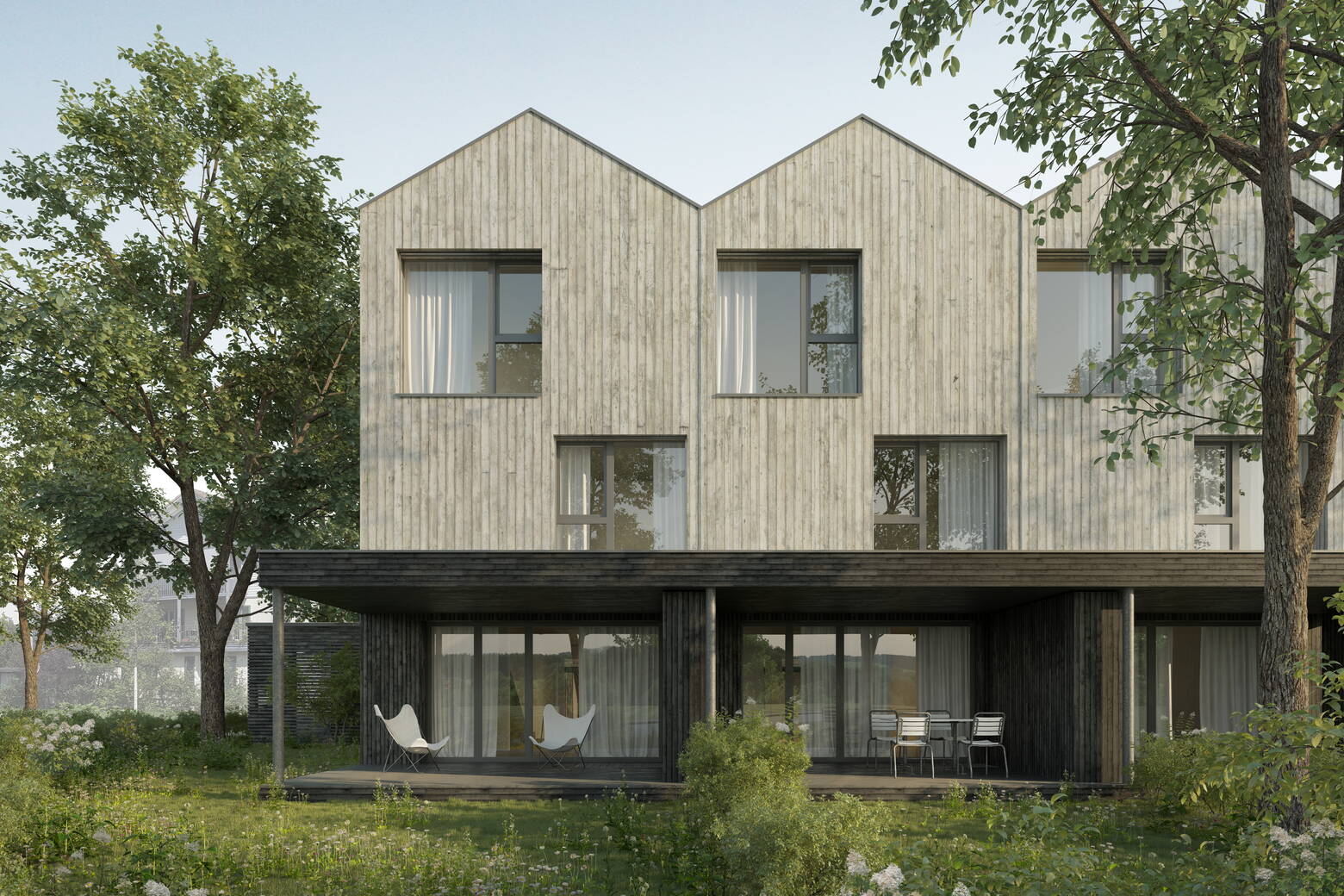 Neubau Reiheneinfamilienhäuser Kappelenstrasse Neubau Reiheneinfamilienhäuser Kappelenstrasse