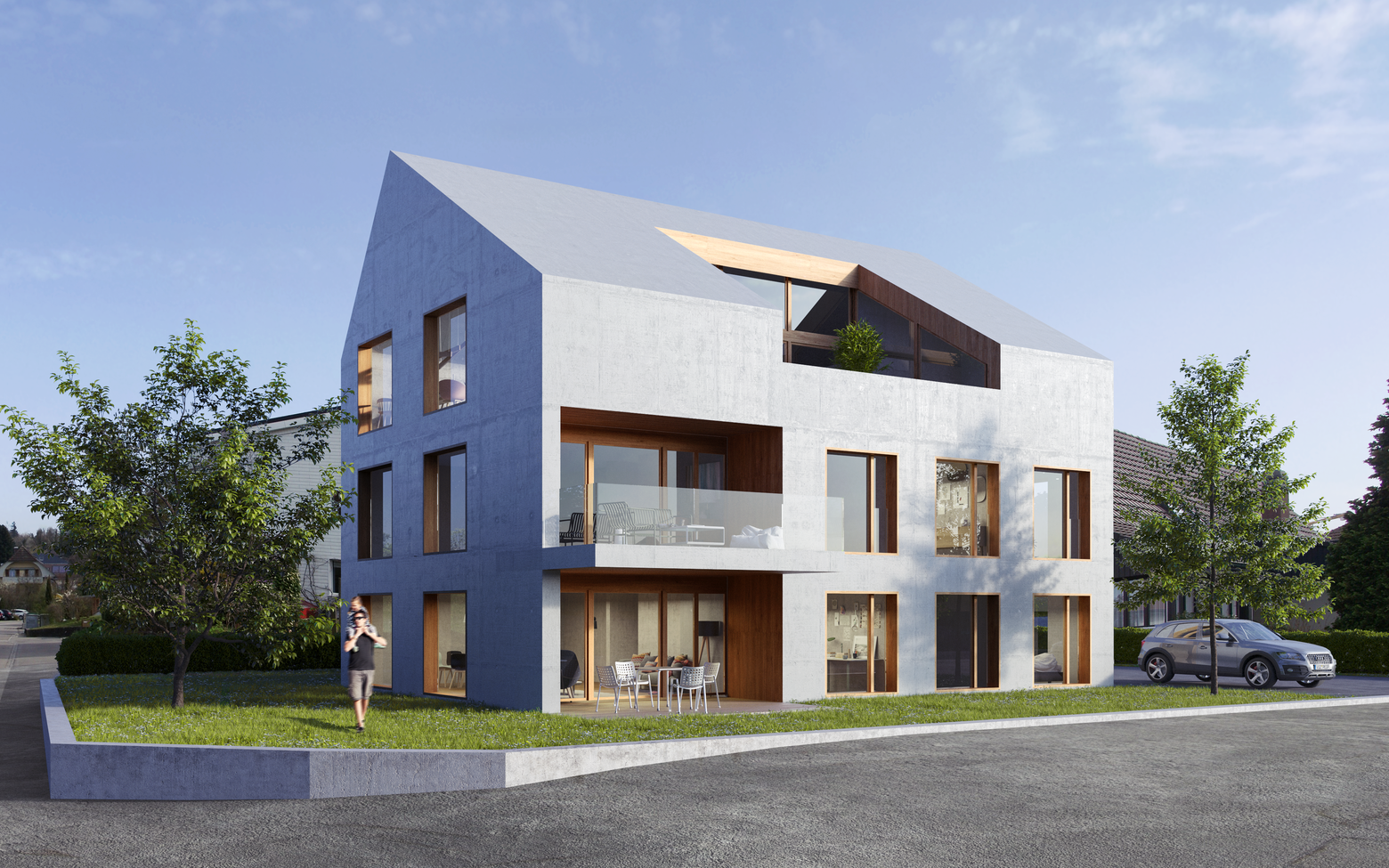 Neubau Mehrfamilienhaus Unterer Zelgweg Neubau Mehrfamilienhaus Unterer Zelgweg