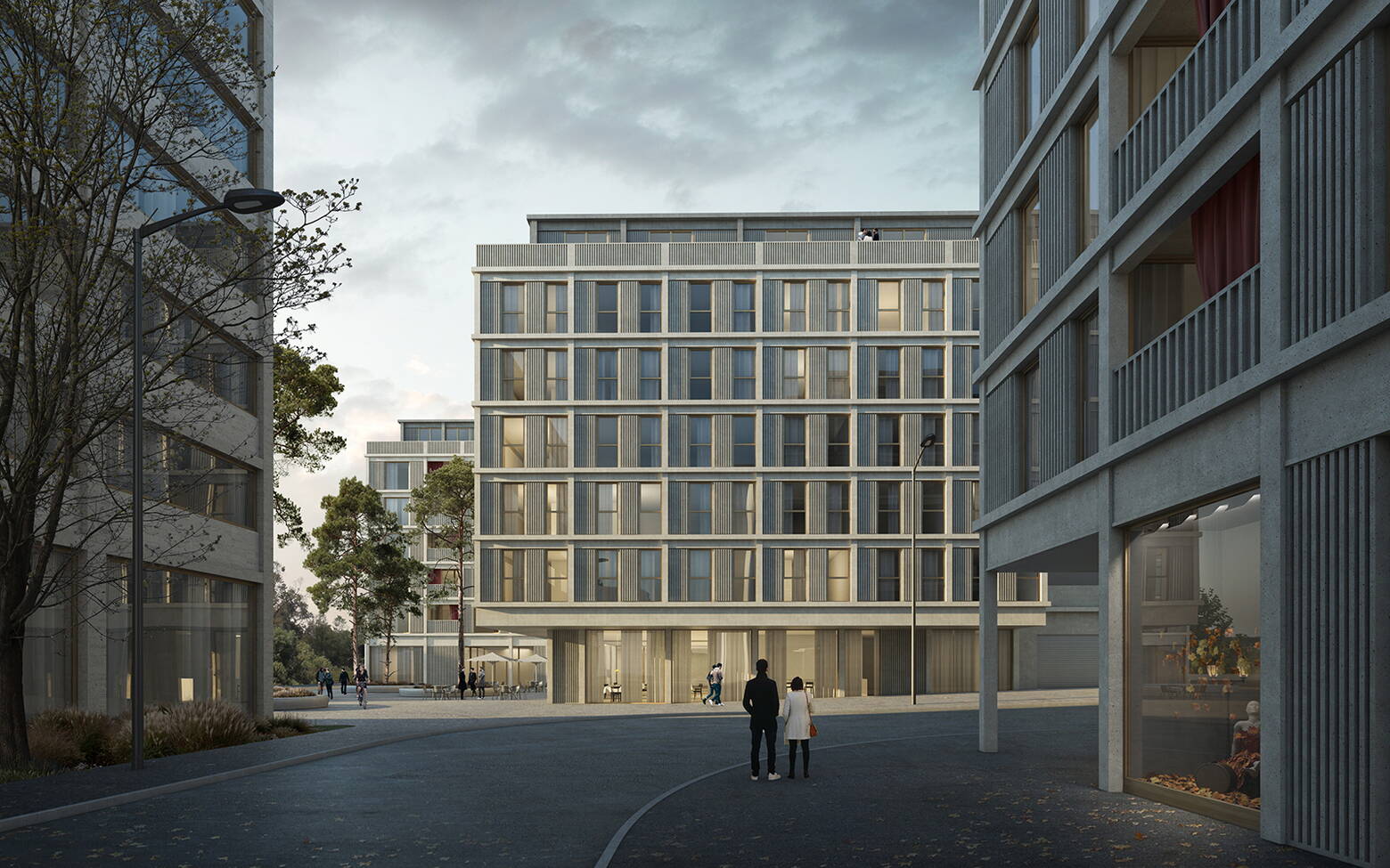 Studienauftrag 1. Rang | BIM Überbauung Segetzpark Studienauftrag 1. Rang | BIM Überbauung Segetzpark